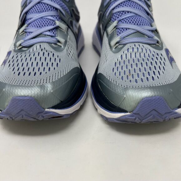Saucony ISO Fit Running Shoes Sneakers Size 11 Women Athletic Gray Purple - Picture 3 of 10